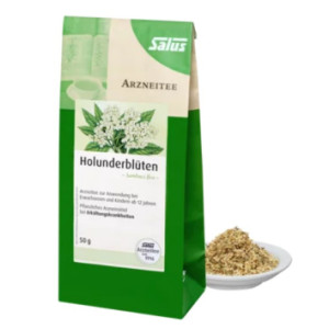 HOLUNDERBLÜTEN Arzneitee Sambuci flos Salus